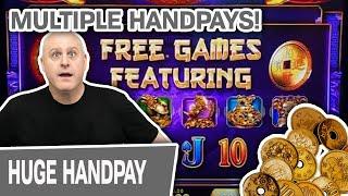 ★ Slots ★ Multiple HANDPAYS ★ Slots ★ Fortune Coin Slot Machine Brings Me VERY GOOD FORTUNE