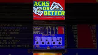 TWO JACKPOTS ⋆ Slots ⋆ $250/Hand ⋆ Slots ⋆Double Double Bonus Poker #shorts