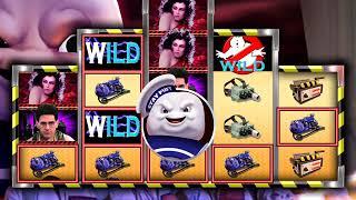 GHOSTBUSTERS Video Slot Casino Game with a FREE SPIN BONUS