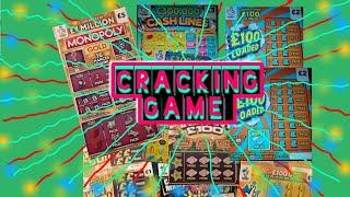⋆ Slots ⋆.CRACKING Scratchcard Game(INCLUDES  FREE  PRIZE DRAW)⋆ Slots ⋆MONOPOLY.⋆ Slots ⋆£100 LOADE