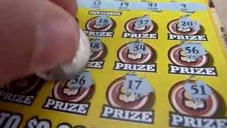 $10 Illinois Instant Lottery Scratch Off Ticket - 50X the Cash