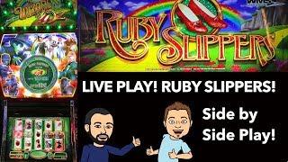 Wizard of Oz Ruby Slippers Live Play ! 2 Machines at Once !