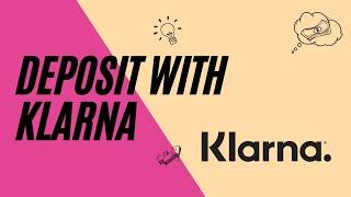 How to deposit at online casinos with Klarna