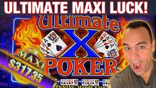 ** BONUS VIDEO ** Ultimate X Video Poker $15 bets •️ •️ •️ | Treasure Ball MAXI!! | •