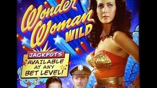 Wonder Woman Wild Slot Machine-NEW SLOT-Live Play & Bonuses!