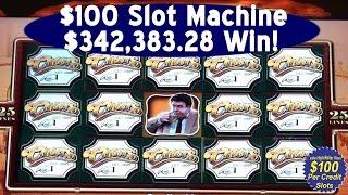 •$100 Cheers Slot Machine! $342K Bonus Win! High Limit Vegas Casino Video Slots Handpay Jackpot • Si