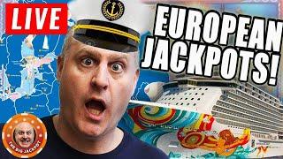 •Live HUGE European Jackpots at Sea! • The BIGGEST Wins on YouTube!