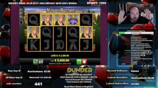 Magic Mirror Slot Gives Super Big Line Hit Win At Dunder Casino!!
