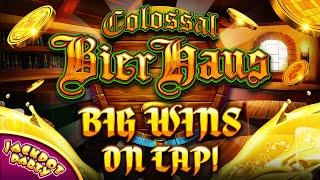 Big Wins on Tap in Colossal Bier Haus! | Jackpot Party Casino