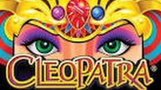 RETRAEGER BIG WIN IGT Cleopatra  Free Spin bonus Round 5c Denom slot machine