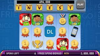 WORDS WITH FRIENDS Video Slot Casino Game with a WORDS WITH WINS FREE SPIN BONUS