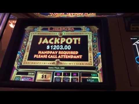 Cleopatra part 2 HANDPAY JACKPOT $20 bet high limit slots