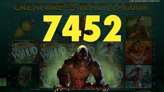 Creature from the Black Lagoon Slot - £4 Bet - Big Win - NetEnt