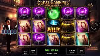The Great Gambini's Night Magic Slot Machine by Novomatic