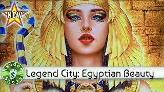 •️ New - Legend City Egyptian Beauty slot machine, 2 bonuses