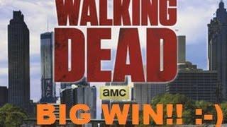 The Walking Dead - **BIG WIN** Progressive Wins MAX BET