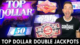 ⋆ Slots ⋆ DOUBLE JACKPOTS on $50 Spins of Top Dollar ⋆ Slots ⋆