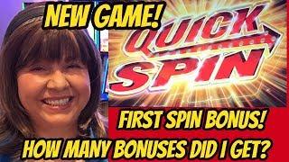 FIRST SPIN BONUS! NEW GAME QUICK SPIN SLOT MACHINE-POKIES