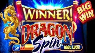 •BIG WIN!•DRAGON SPIN SLOT•PROGRESSIVE WIN!! AND BONUSES!! $$$ LAS VEGAS SLOTS!!