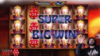 SUPER BIG WIN on Book of Ra Slot (Novomatic) - 1,80€ BET!