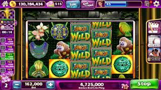 JUNGLE WILD Video Slot Casino Game with a "BIG WIN" RETRIGGERED FREE SPIN BONUS
