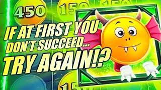 IF AT FIRST YOU DON’T SUCCEED…TRY AGAIN!? BUY-A-BONUS! MR. CASHMAN LINK Slot Machine (ARISTOCRAT)