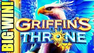 •MA$$IVE BIG WIN!• GRIFFIN’S THRONE SLOT MACHINE (IGT)