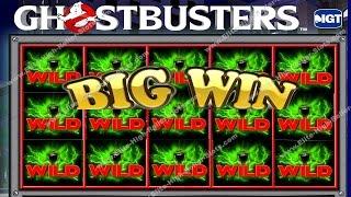 •Big Win Ghostbusters Slot! $125 MAX BET! Creepy Slot Machine Jackpot, Handpay Aristocrat, IGT • SiX