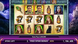 MAGIC KNIGHTS Video Slot Casino Game with an ENCHANTED FREE SPIN BONUS