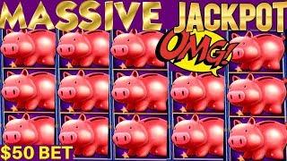 I Broke The Record! MY BIGGEST HANDPAY JACKPOT On PIGGY BANKIN Slot Machine | Season 8 | Episode #21