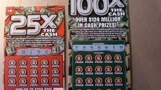 NEW Lottery Tickets - "X" Times the Cash Scratchcard Video