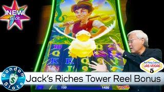 ⋆ Slots ⋆️ New - Jack's Riches Reel Tower Slot Machine Bonus