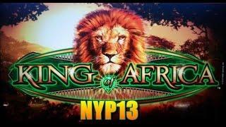 WMS - King of Africa Slot Bonus BIG WIN