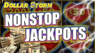 Nonstop High Limit Dollar Storm Slot Jackpots All Night Long!
