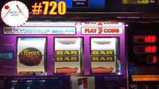 Review - Triple Cherry Slot Machine - 3 Reel Slot @ San Manuel Casino 赤富士スロット