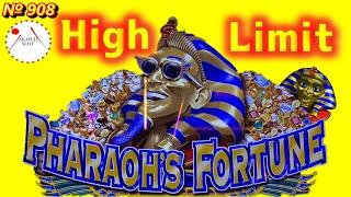 Retrigger Bonus 44 Free Spins! - High Limit PHARAOH'S FORTUNE Slot Of course Jackpot Handpay 赤富士スロット