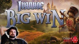 BIG WIN on Ivanhoe - Elk Studios Slot - 2€ BET!