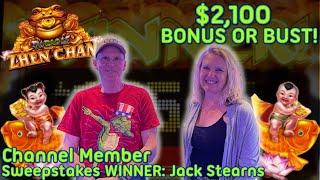 WACKY WEDNESDAY W/GRETCHEN #20 ZHEN CHAN RICHES Channel Member $2100 Sweepstakes Winner Jack Stearns