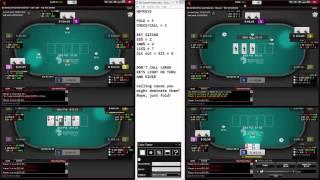 100NL 4-Table Session and Why I call too much on River
