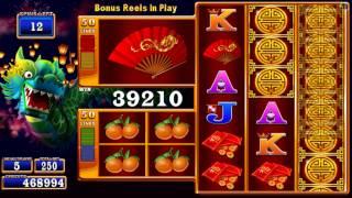 Double Money Burst™ DRAGON BEAUTY™ Free Spin Bonus, Slot Machines By WMS Gaming