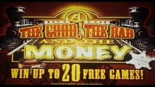 Aristocrat - The Good, The Bad&The Money Slot Line Hit
