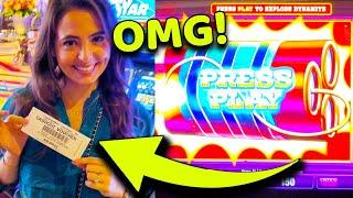 OMG!! I Won Over $18,000 on Eureka Blast Slot in Las Vegas!
