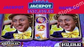 •$100 Willy Wonka Chocolate Factory Slot! $132,000 Dollar MASSIVE MEGA JACKPOT HANDPAY!!! | SiX Slot