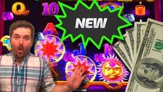 BIG WINS! NEW SLOT ALERT! Let SDGuy Give You A Big Win Introduction to Power Gems Slot Machine • sdg