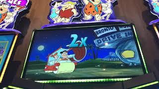 BIG WIN on Flintstones Welcome to Bedrock Slot Machine