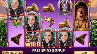 WIZARD OF OZ: IF I ONLY HAD A BRAIN Video Slot Game with a FREE SPIN BONUS