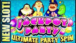 •NEW SLOT! JACKPOT PARTY!• • ULTIMATE PARTY SPIN - MAX BET! Slot Machine Bonus (SG)