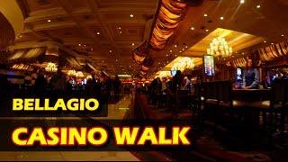 Walking through the Bellagio Hotel & Casino in Las Vegas - Nov 2016 - 4K HD