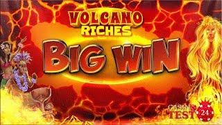 BIG WIN ON THE NEW VOLCANO RICHES SLOT (QUICKSPIN) - 1,50€ BET!