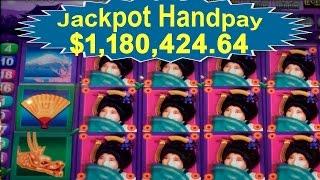 •$1.1 Million Fri. Night High Limit Jackpot Handpay Vegas Video Slots Casino Geisha Deluxe $100 Slot
